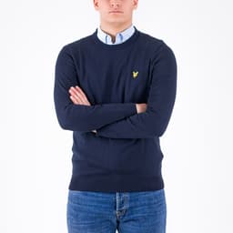 Cotton Crew Neck Jumper - 2
