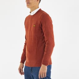 Cotton Merino Crew Neck Jumper - 2