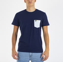 Contrast Pocket T-Shirt - 1