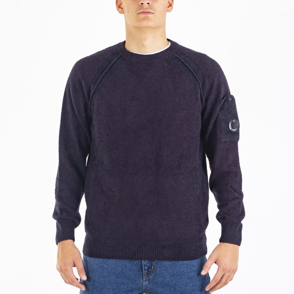 Fleece Knit Crew Neck - 1