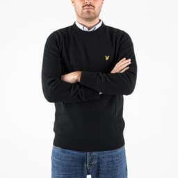 Lambswool Blend Crew Neck Jumper - 2