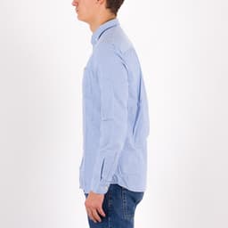 Regular Fit Light Weight Oxford Shirt - 4