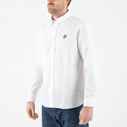 Linen Blend Oxford Shirt - 3
