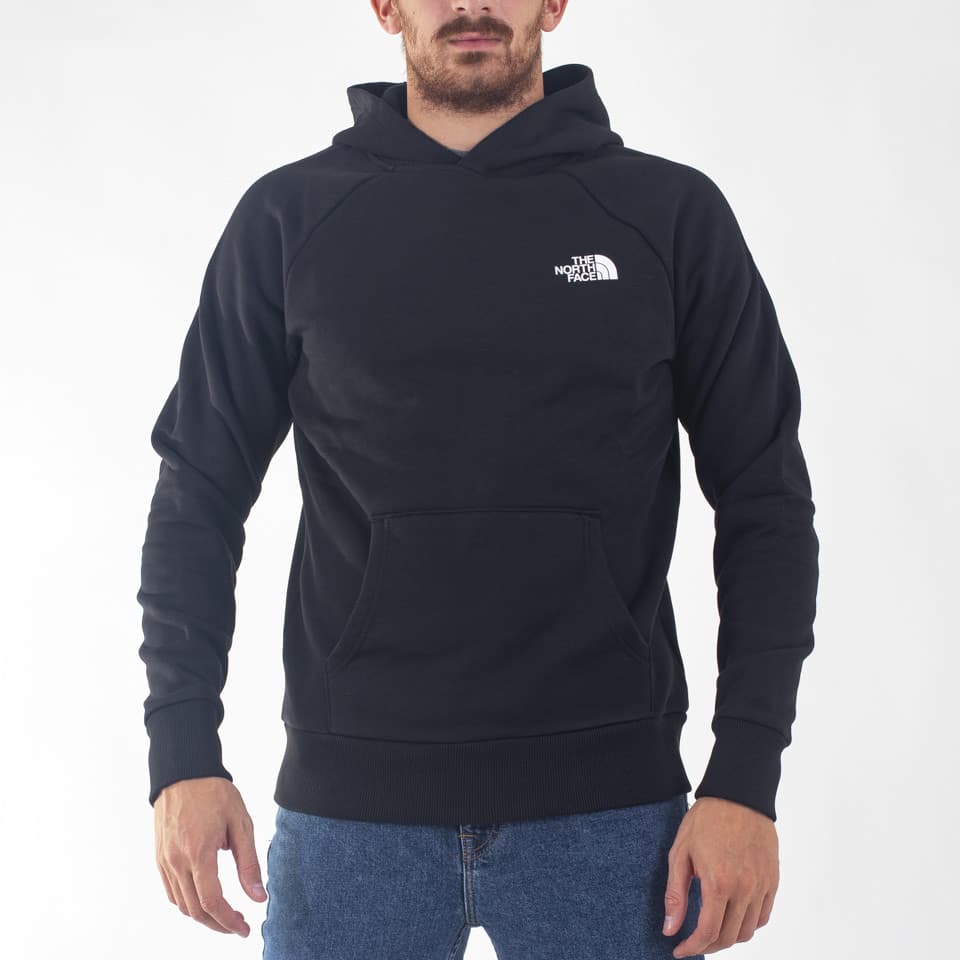 Raglan Red Box Hoodie - 1