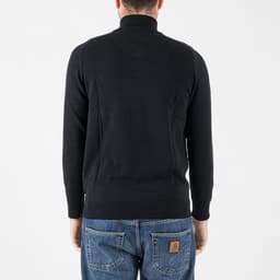Pierre Knitted Quarter Zip Sweater - 5
