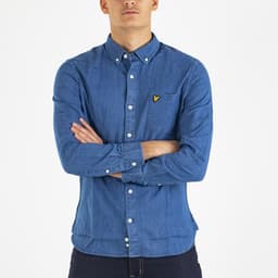 Slim Fit Denim Shirt - 3