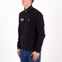 Flag Crew Neck Tipped Sweatshirt - 2