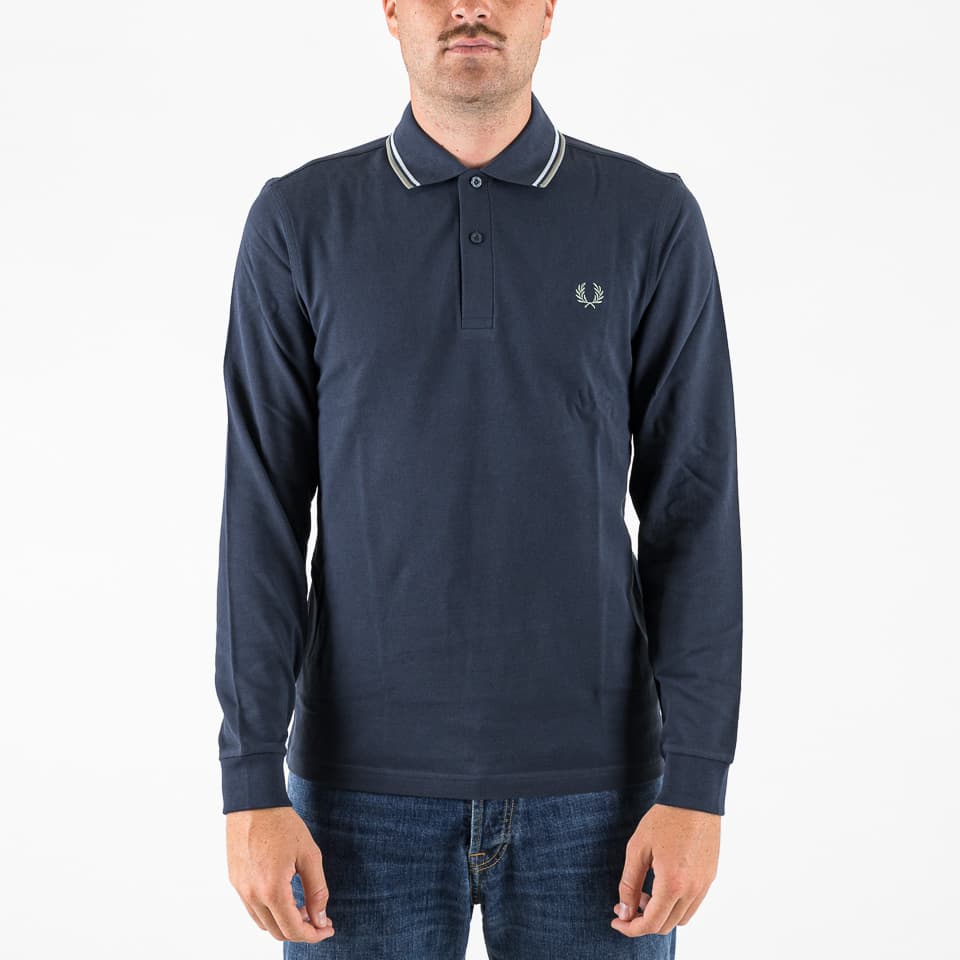LS Twin Tipped Fred Perry Polo Shirt - Fred Perry - Polo