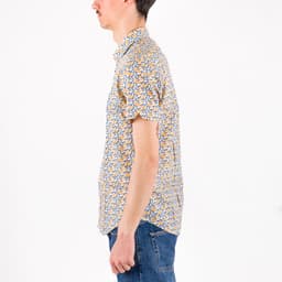 Block Botanical Print Shirt - 3