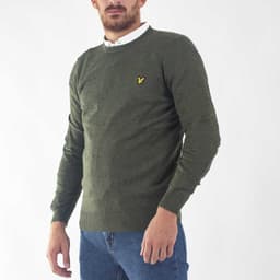 Cotton Merino Crew Neck Jumper - 3