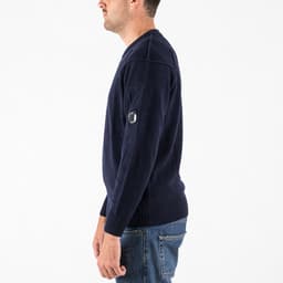 Lambswool GRS Crewneck Lens Sweater - 4