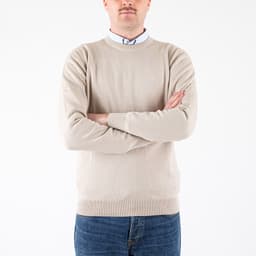 Pima Cotton Crew Jumper - 2