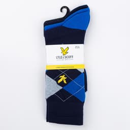 Hewie 3 Pack Design and Plain Socks - 1