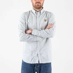 Linen Blend Oxford Shirt - 2