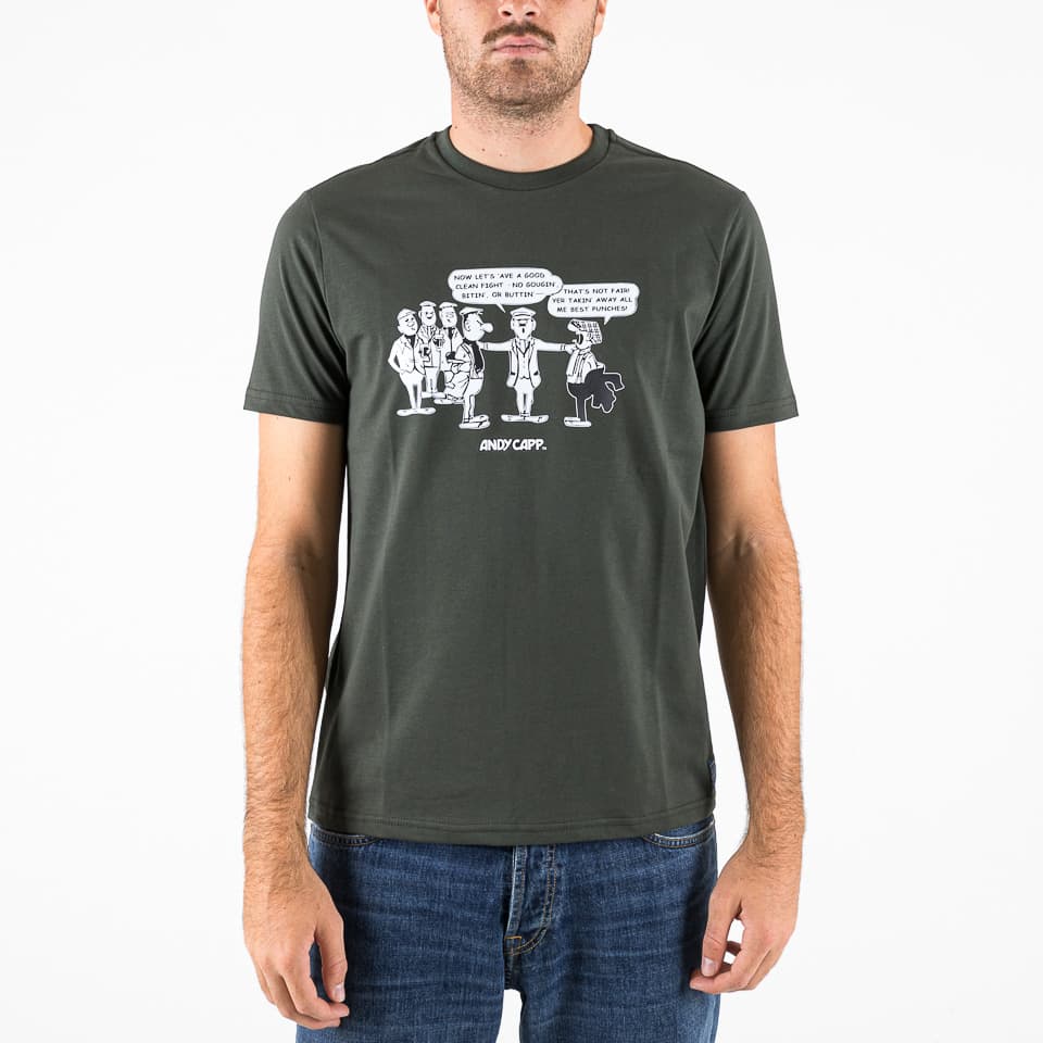 Clean Fight T-Shirt - Andy Capp - T-shirts