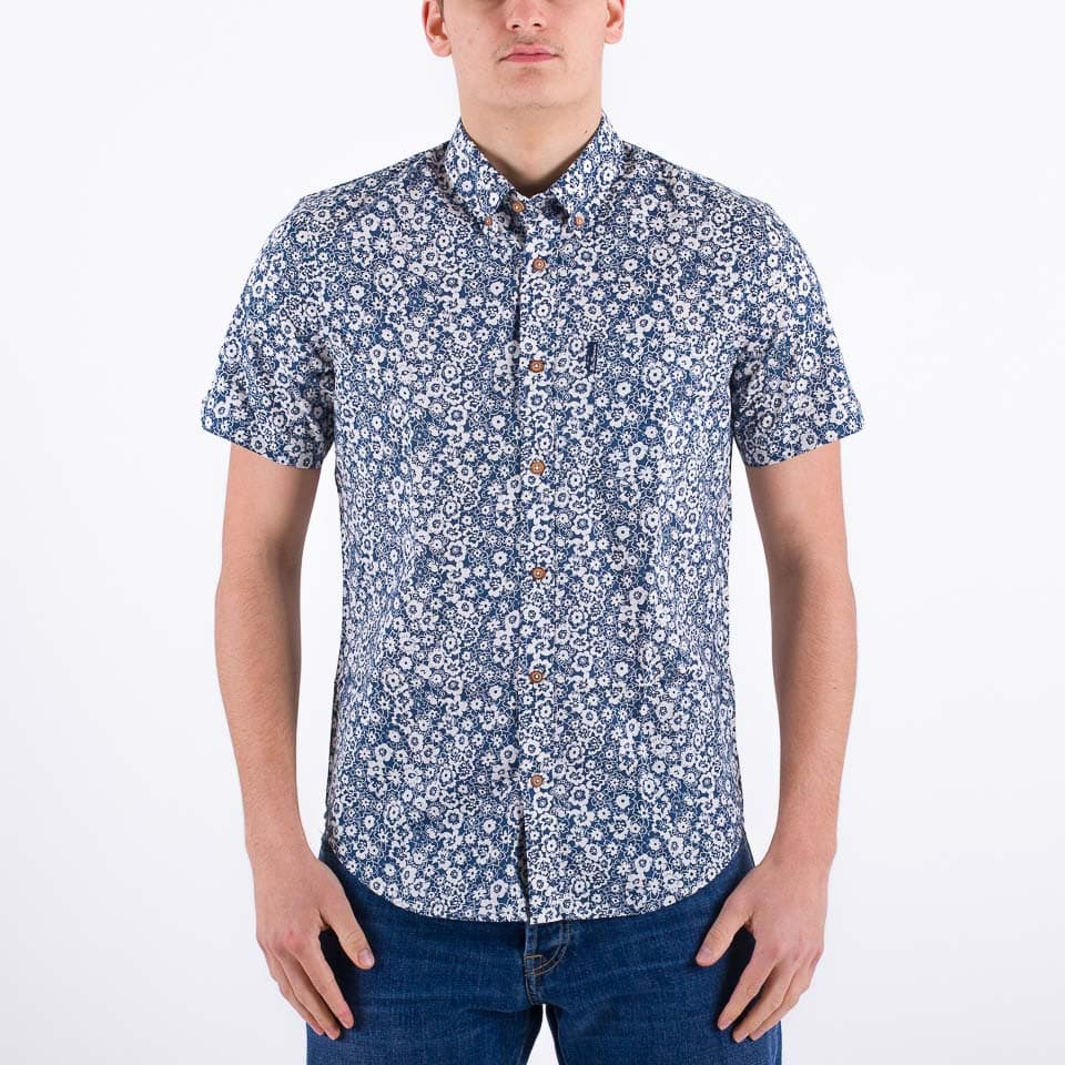 Floral Print Shirt - 1