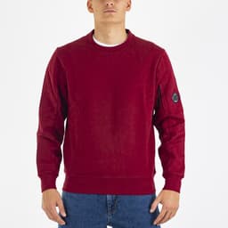 Light Fleece Lens Crew Sweatshirt - 1