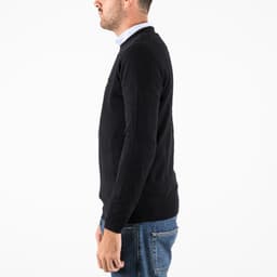 Cotton Merino Crew Neck Jumper - 4