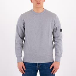 Diagonal Fleece Lens Sweatshirt - 1
