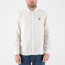 Linen Blend Oxford Shirt