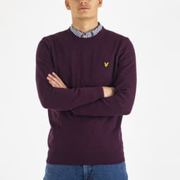 Cotton Merino Crew Neck Jumper - 3