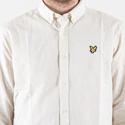 Linen Blend Oxford Shirt - 6