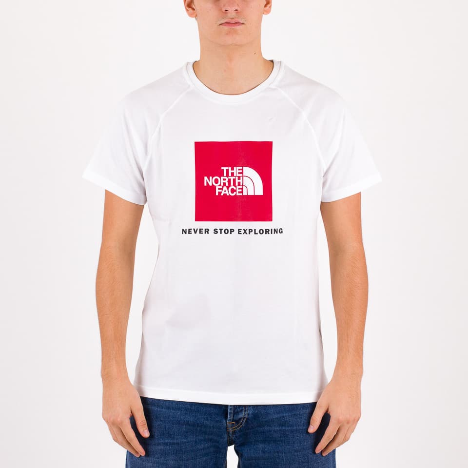 Raglan Red Box Tee - 1