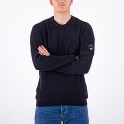 Chenille Cotton Crew Neck Knit - 3