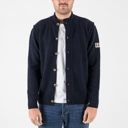 Lambswool Buttoned Cardigan - 7