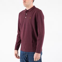 Blanes Long Sleeve Polo Shirt - 3