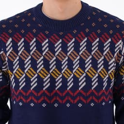 Yoke Fairisle Crew - 6