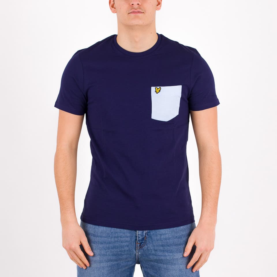 Contrast Pocket T-Shirt - 1