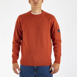 Crew Neck Lambswool Sweat - 1