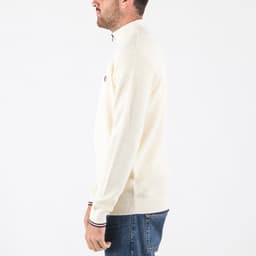 Waffle Stitch Half Zip Jumper - 4