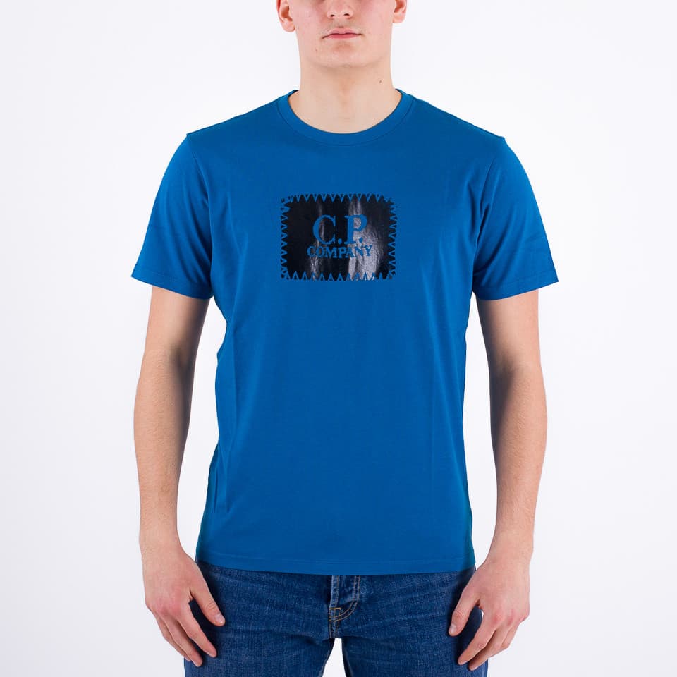 30/1 Jersey Label Print T-Shirt - 1