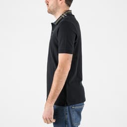 Tartan Collar Polo Shirt - 3