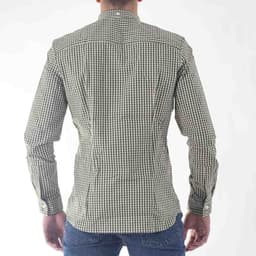 Slim Fit Gingham Shirt - 4