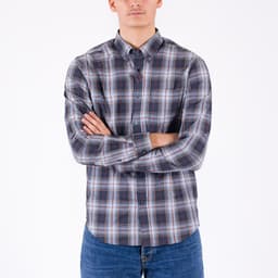 Textured Check Shirt - 3