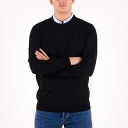 Signature Merino Blend Crew - 3