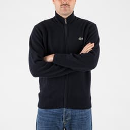 Carded Wool Zipped Sweater - 2