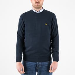 Cotton Crew Neck Jumper - 1