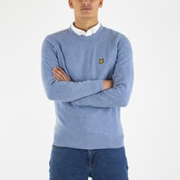 Cotton Merino Crew Neck Jumper - 3