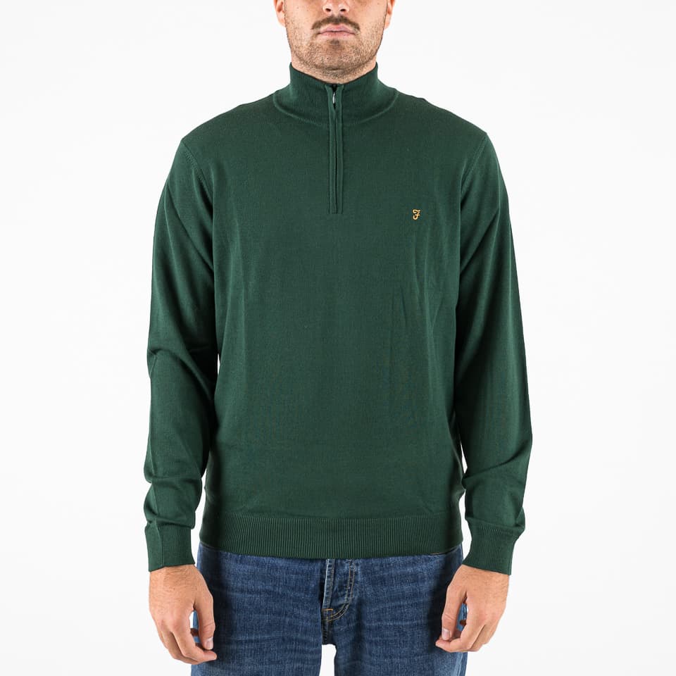 Redchurch 1/4 Zip Merino Wool Jumper - 1