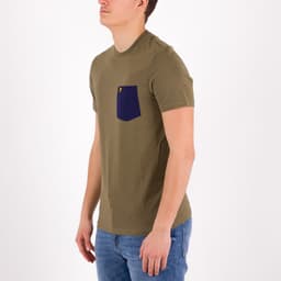 Contrast Pocket T-Shirt - 2