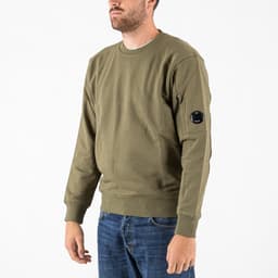 Diagonal Raised Fleece Crewneck Sweatshirt - 3