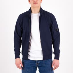 Diagonal Fleece Open Zip Lens - 3