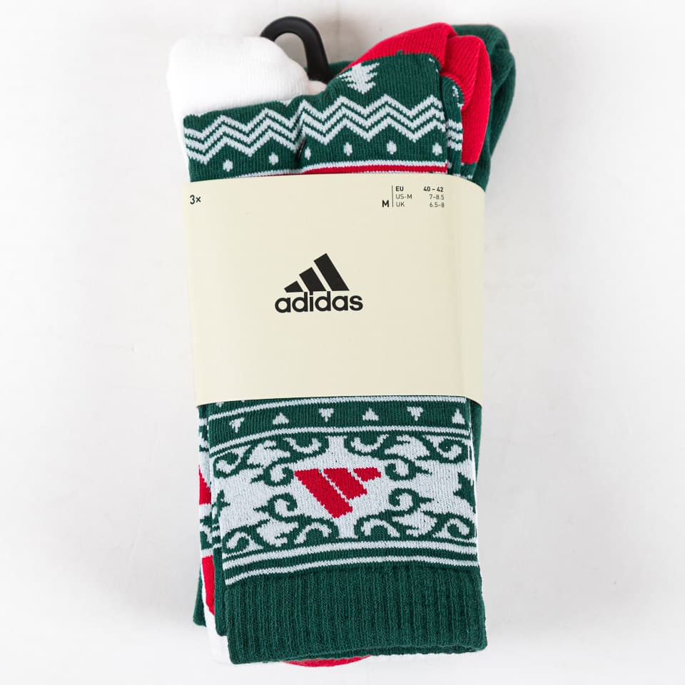 Christmas Graphic Crew Sock 3 Pair - 1