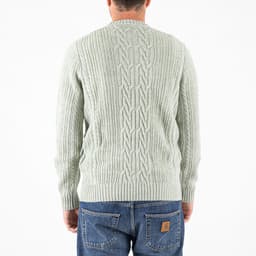 Ribbed Cable Knit Jumper - 5
