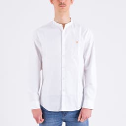 Brewer Grandad Organic Cotton Shirt - 1