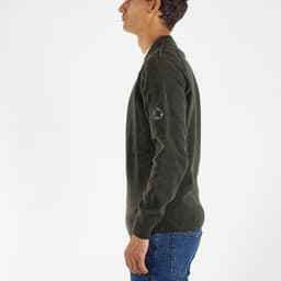 Crew Neck Lambswool Sweat - 4